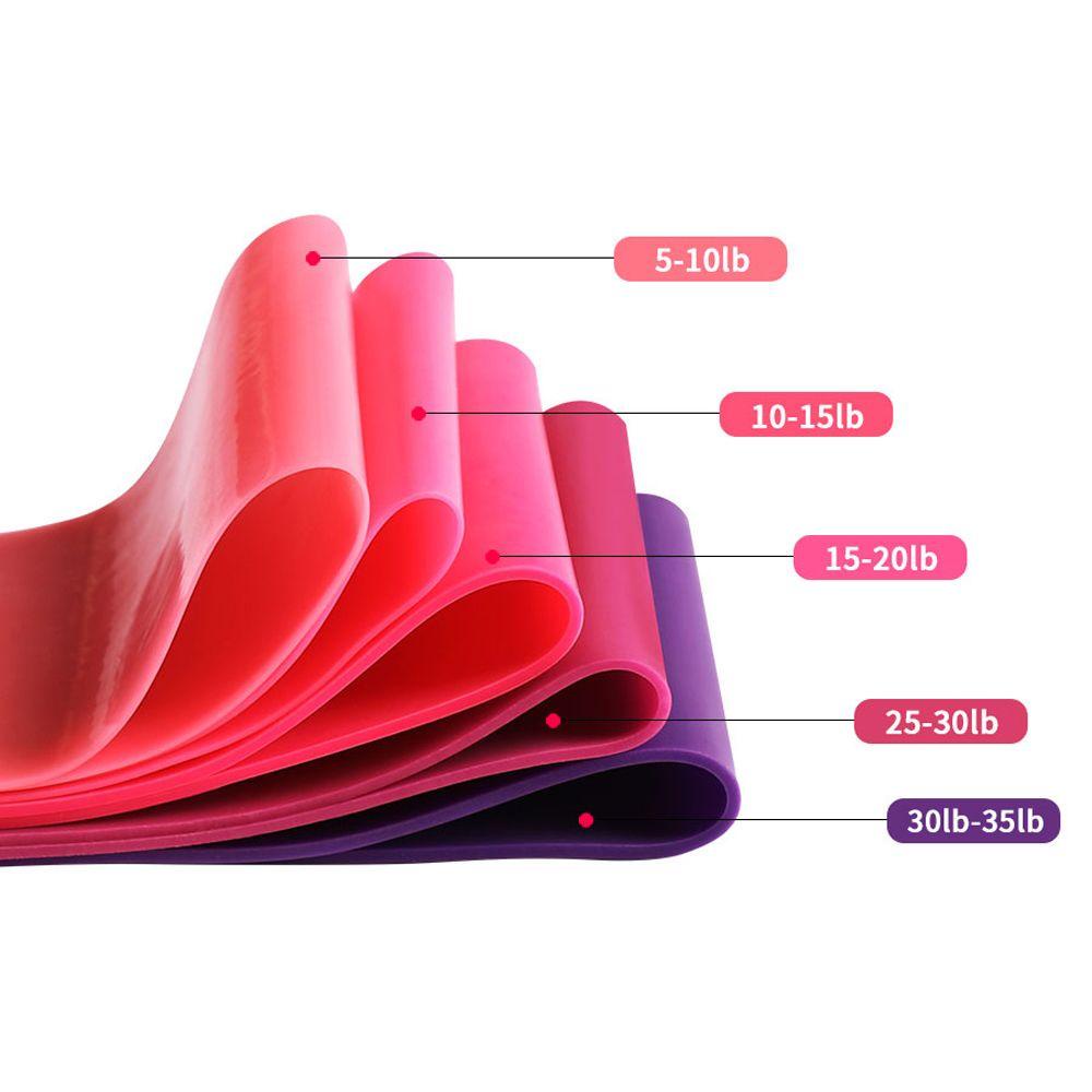 Dây Cao Su Kháng Lực Hỗ Trợ Tập Yoga / Gym Tiện Dụng