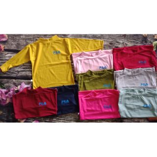 Áo cổ 3f fila cho bé trai/bé gái