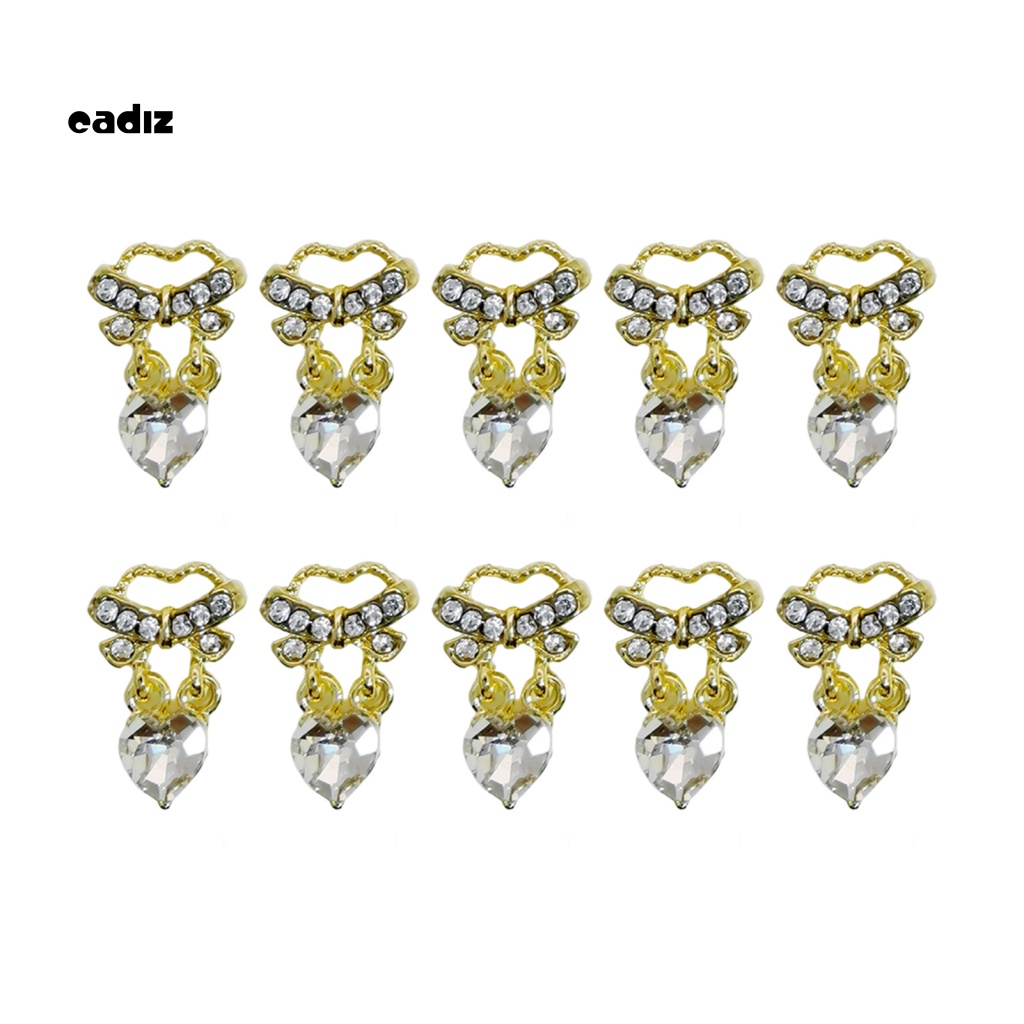 Hộp Phụ Kiện Trang Trí Móng Nghệ Thuật 3D DIY Lấp Lánh