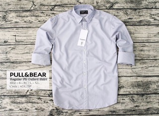 Sơmi Pull&Bear Chất Vải Cotton Lụa - Sang Trọng - Thanh Lịch
