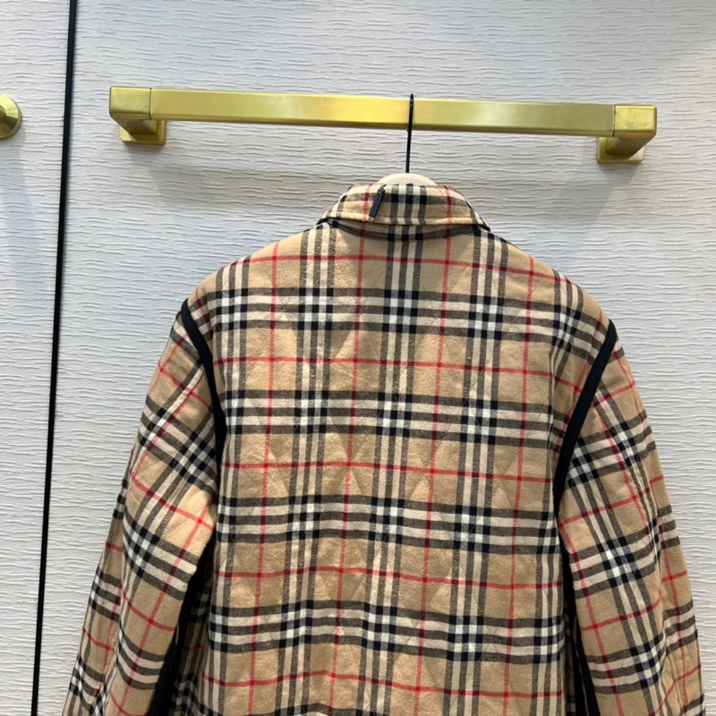 Áo khoác nam hai mặt thiết kế vintage thương hiệu Burberry BBR cao cấp