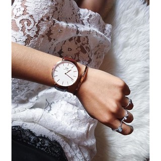 Vòng Tay DW Cuff Rose Gold | Silver