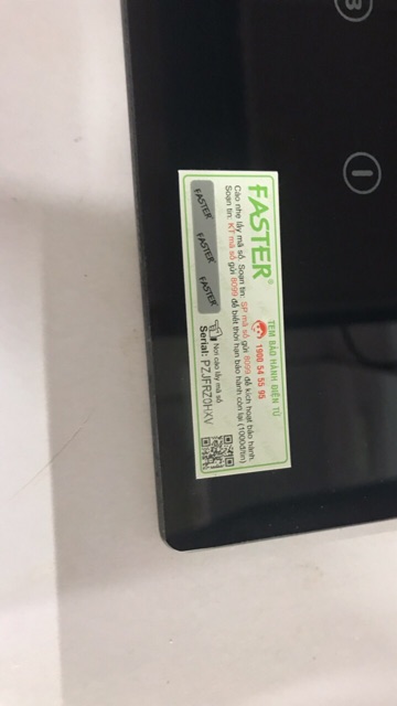 Bếp từ Faster FS 788I công nghệ Inverter nhập Malaysia,BH điện tử 3 năm chính hãng