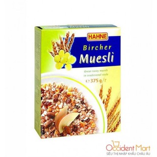 Ngũ cốc hahne bircher muesli 375g date 2020