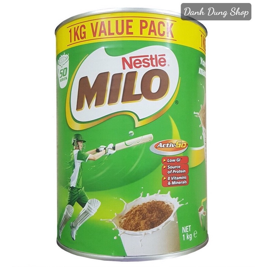 Sữa Milo Úc Cho Bé Trên 24 Tháng Tuổi - Hộp 1kg Date Xa
