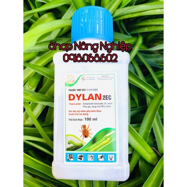DYLAN 2EC 100ml, sản phẩm sinh học chuyên phòng trừ các loại côn trùng cho cây.