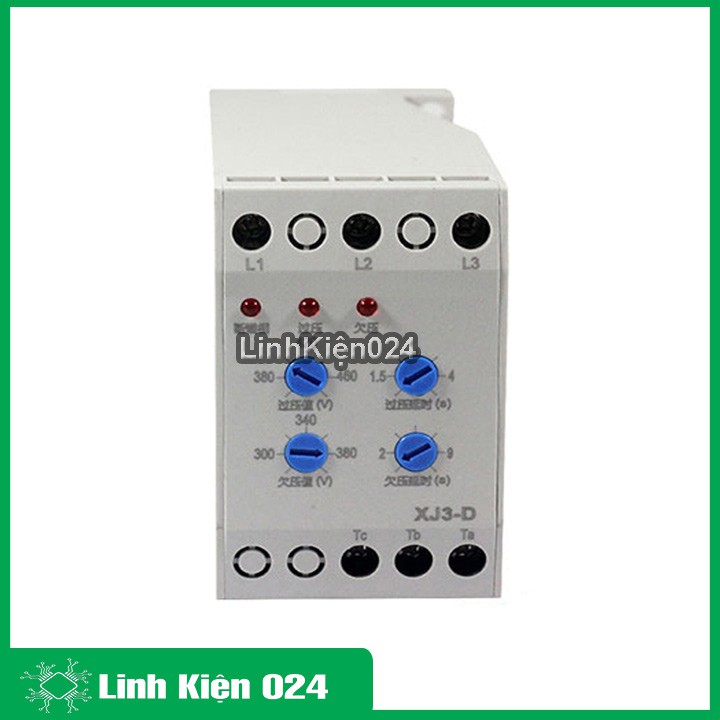 Relay Bảo Vệ Điện Áp 3 Pha CHNT XJ3-D Có Điều Chỉnh ( BH : 1 tháng )