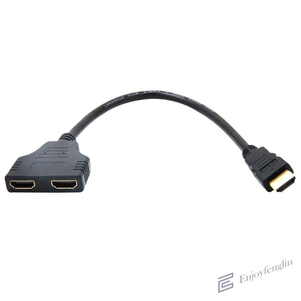 Cáp Chuyển Đổi En Hdmi 1 Male Sang 2 Hdmi Female 1 In 2 Out