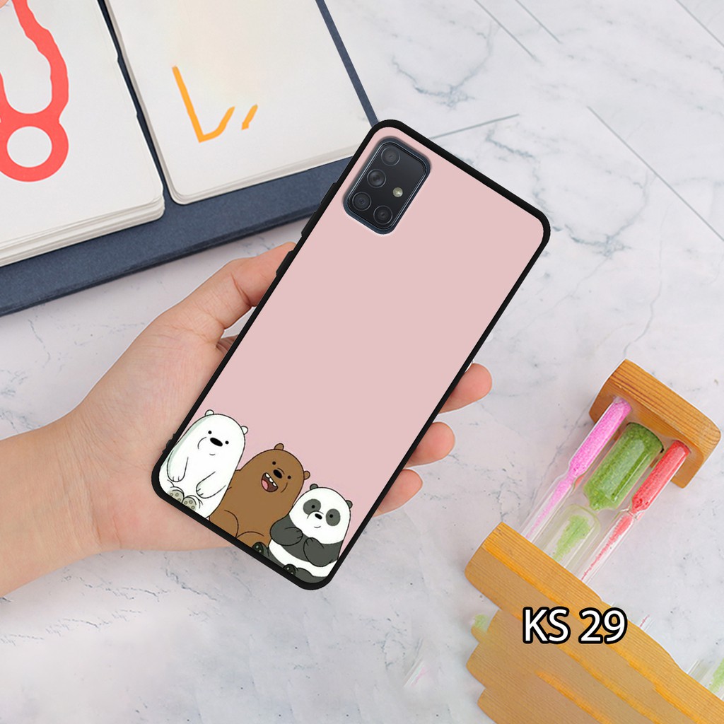 [HOT] Ốp lưng điện thoai SamSung A31/A51/A71 in hình Gấu Bear  siêu dễ thương_KINGSTORE.HN_Ốp SS A31/A51/A71