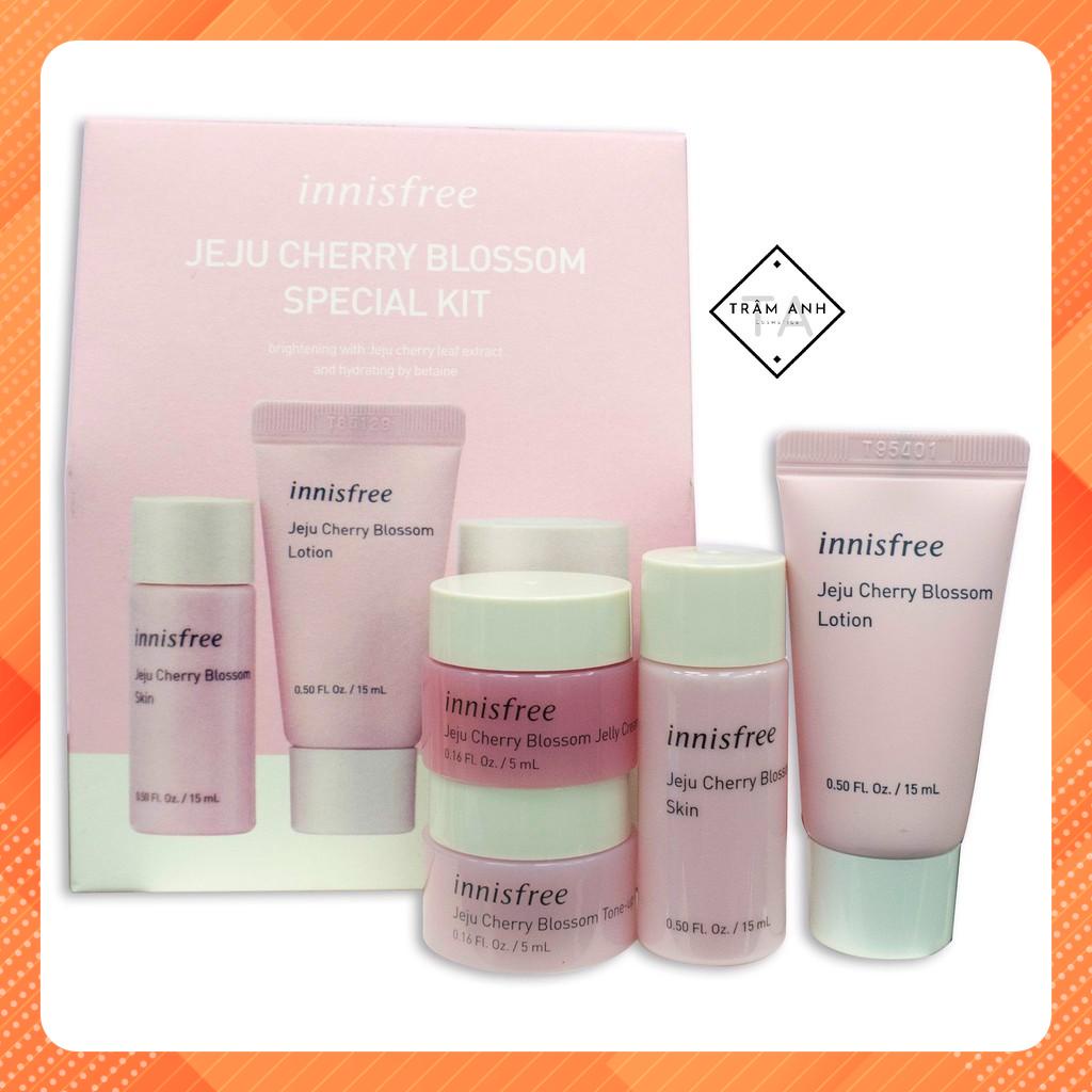 [ MINI ] SET DƯỠNG DA INNISFREE CHERRY BLOSSOM SPECIAL KIT