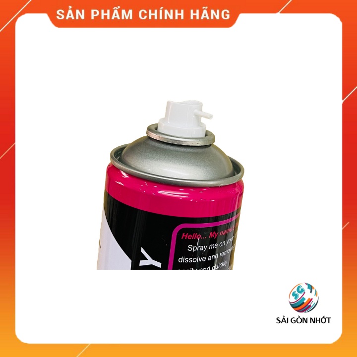 [TẶNG BÀN CHẢI] Xịt dưỡng sên Spider Spray + Xịt vệ sinh sên Wow Spray 600ml LUBE71 Thái Lan - cao cấp