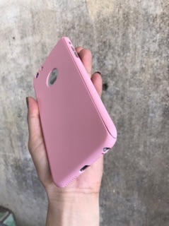 Ốp full 360 6plus hồng & đen 