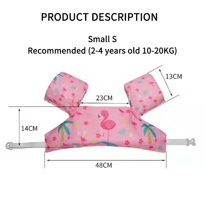 Phao Bơi Trẻ Em Hình Cá Heo Màu Hồng Akku