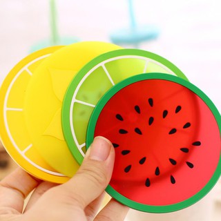Combo 5 Miếng Lót Ly Hình Trái Cây