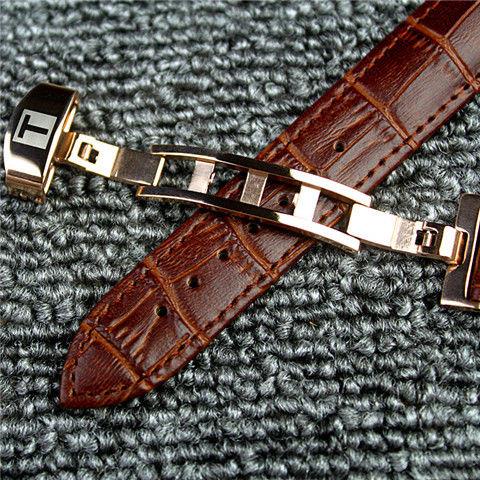 Dây Đeo Đồng Hồ Da Khóa Bướm Tissot 1853 T41T063 series 19 Cho Nam