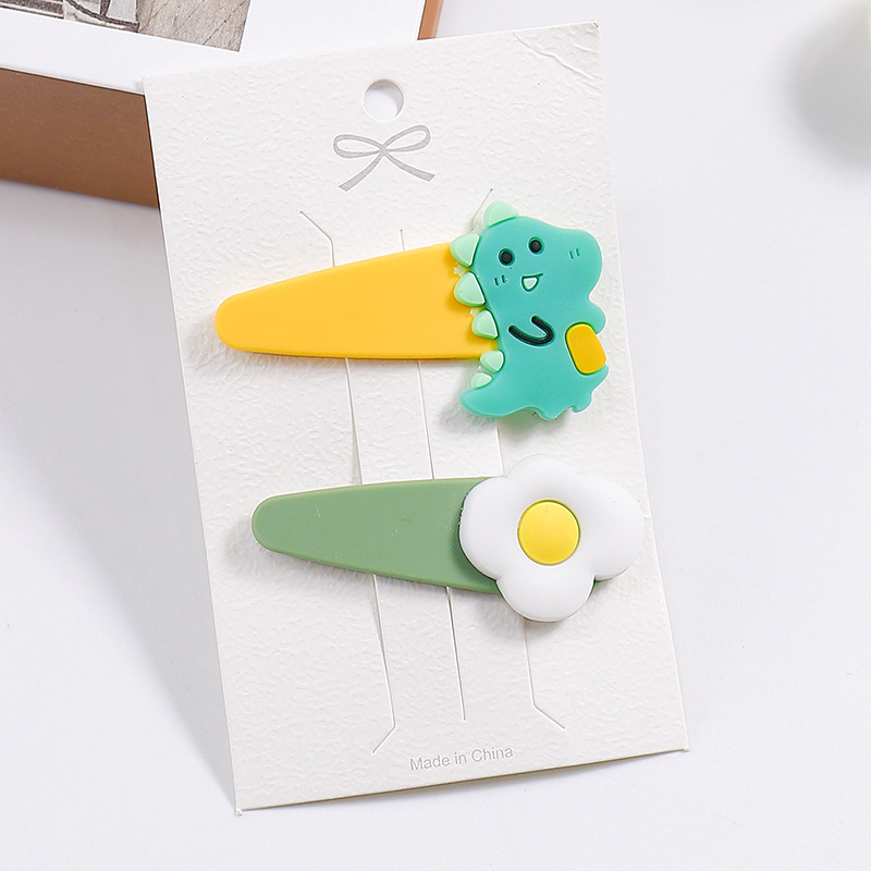 Kẹp tóc thiết kế kiểu họa tiết hoạt hình dễ thương Jp5