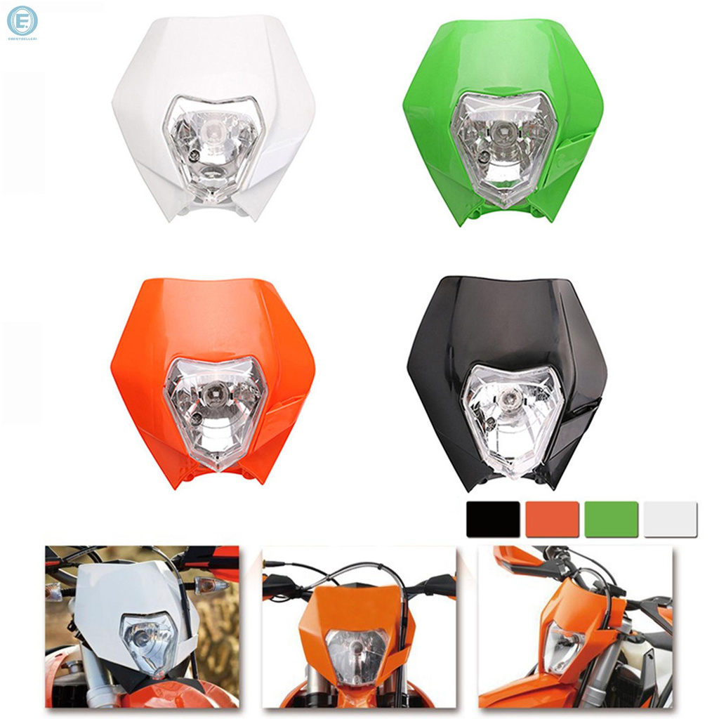 Ready in stock 12V 35W Motorcycle LED Headlight Headlamp Fairing Day Running Light Turn Signal for dirt bike EXC EXCF SX SXF XC XCF XCW XCFW 125 150 250 300 350 450 530