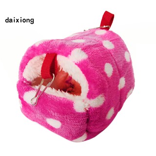 Ổ nằm giữ ấm gắn lồng nuôi chuột hamster xinh xắn