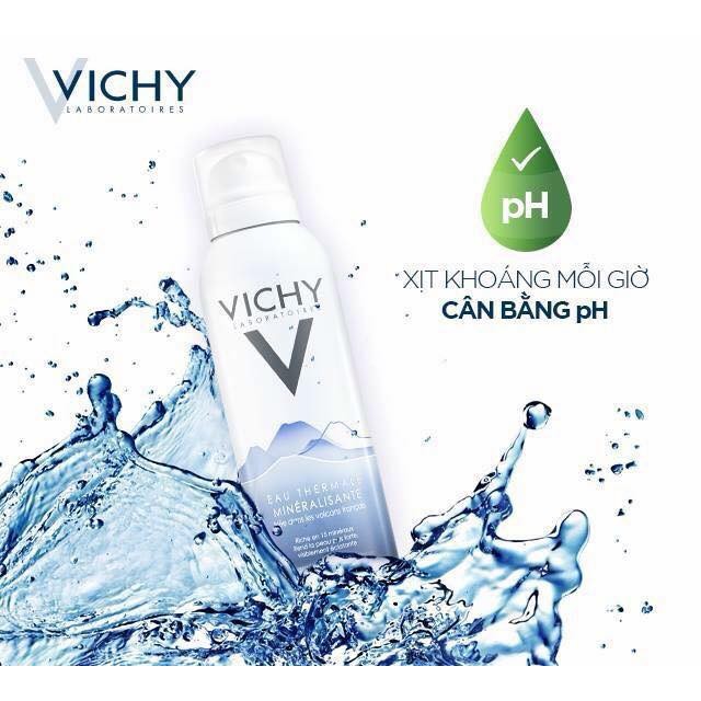 Xịt khoáng Vichy 150ml và 300ml