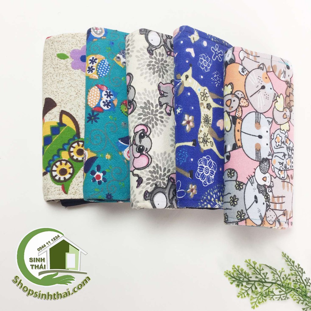 Bóp ví thổ cẩm đựng tiền - Bóp dài 20cm x 11cm - giao màu ngẫu nhiên