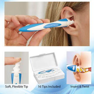Dụng cụ lấy ráy tai thông minh an toàn cho tai Smart Swab