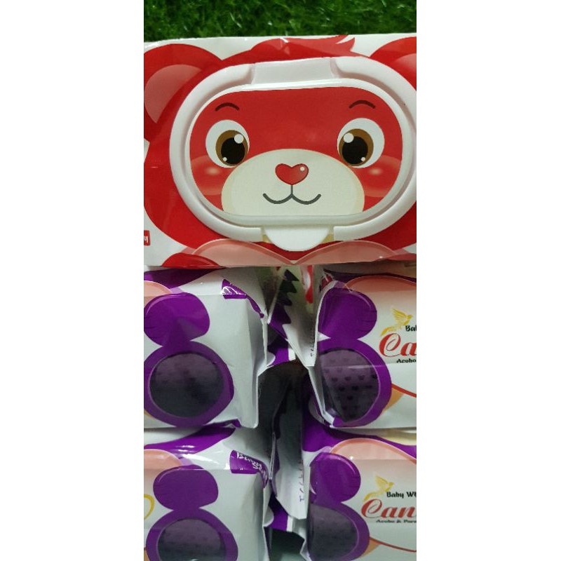 combo 3 gói khăn ướt cao cấp candy