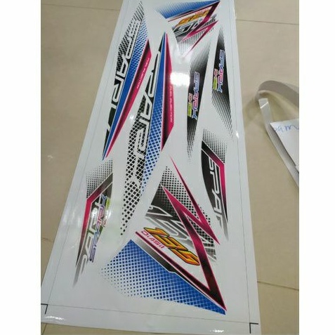 Tem Rời Yamaha Exciter 135 Rice Dán Xe Trắng
