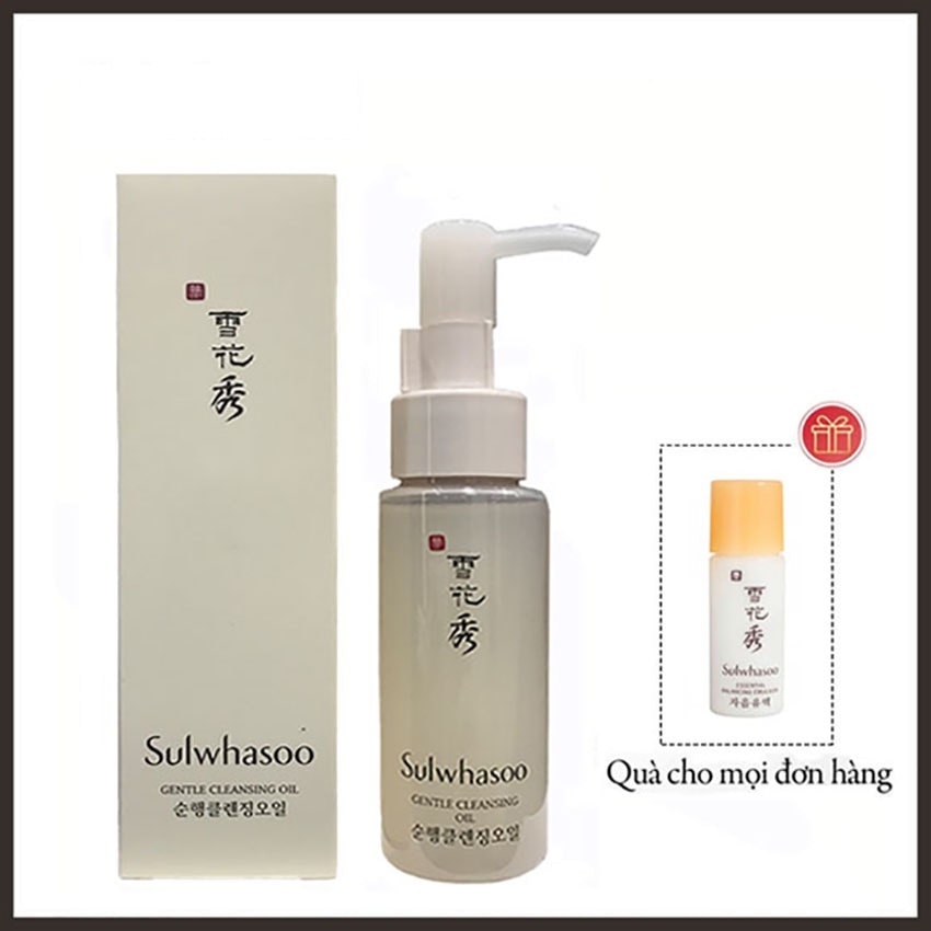 [Mẫu mới] Dầu tẩy trang Sulwhasoo Gentle Cleansing Oil Ex 50ml | BigBuy360 - bigbuy360.vn