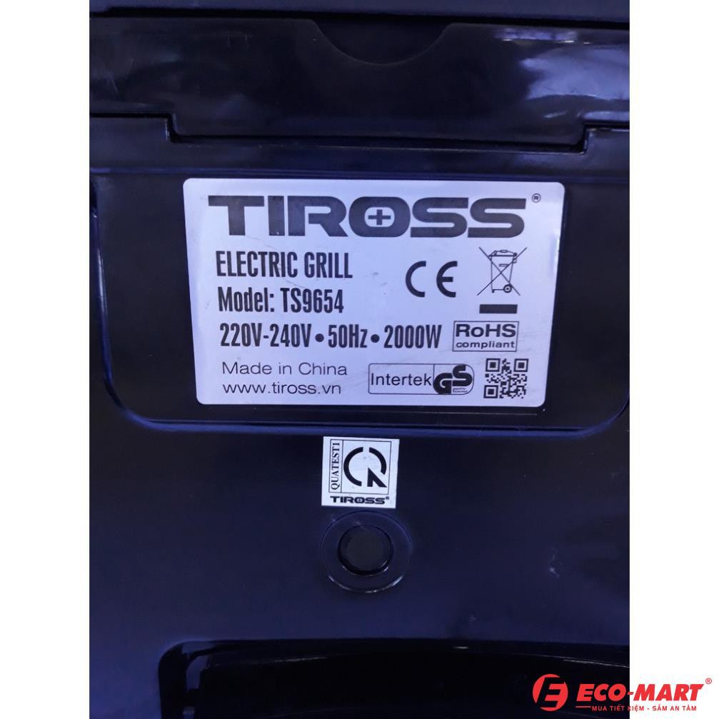 Máy kẹp bánh mì đa năng Tiross 1600W TS9654