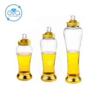 Bình Ngâm Thủy Tinh 4 Lít Có Van Dáng Củ Sâm HS4LV