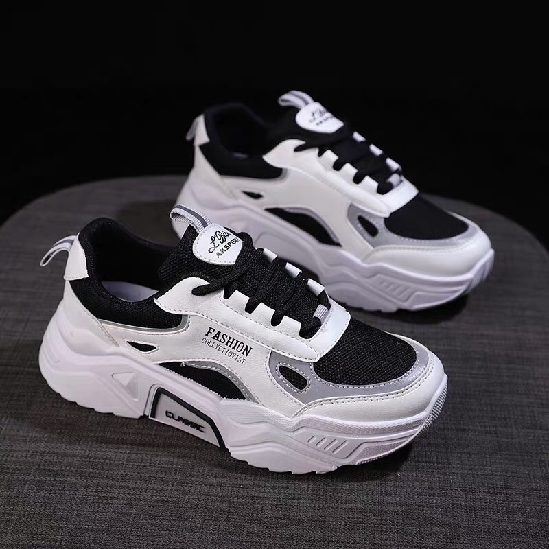 Giày nữ giày sneaker phong cách có dạ quang phát sáng full size 35_39 đế cao 5cm(m8916) | BigBuy360 - bigbuy360.vn