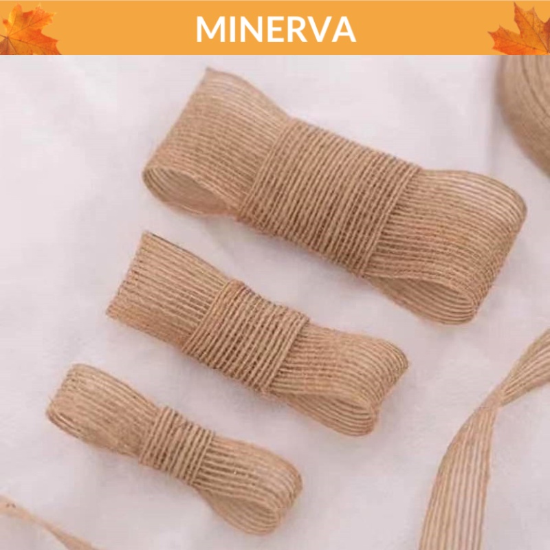 Cuộn 4,5m Ruy băng vải bố trơn trang trí , làm thủ công nhiều kích cỡ