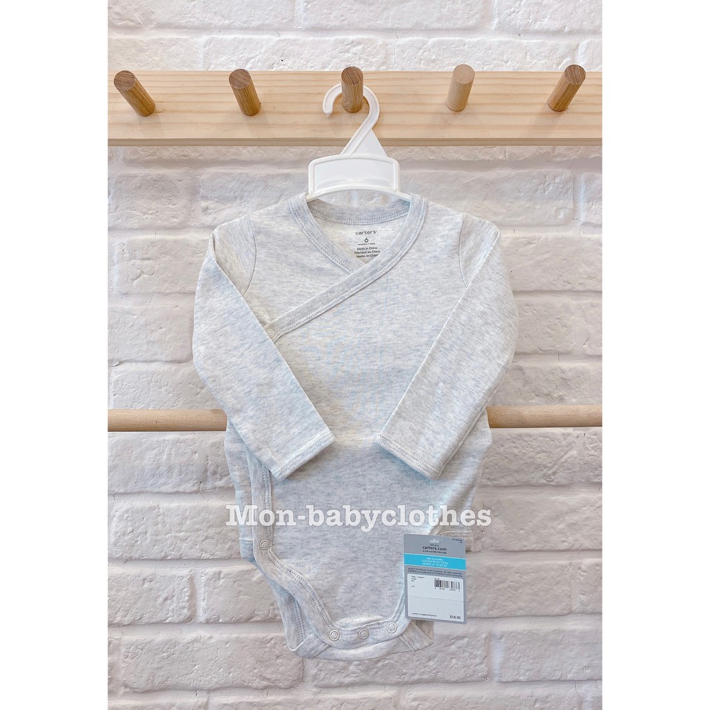 BODY chip dài tay cài chéo 2 lớp [ Đủ size 6-24m]