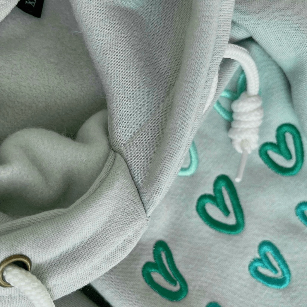 ÁO KHOÁC HOODIE NỮ FOM TO BỰ MÀU XANH HOT HÈ 2022