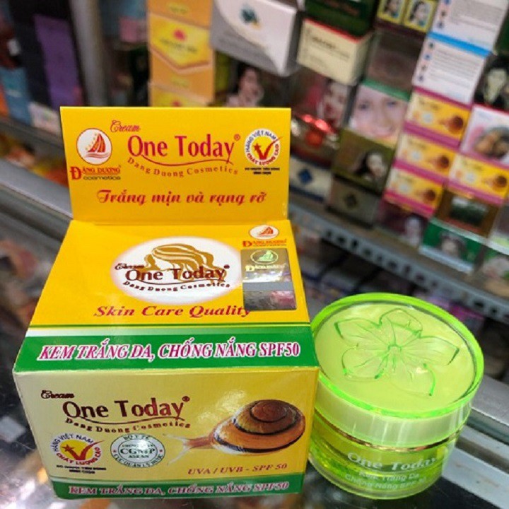 Kem trắng da, Chống nắng Cao Cấp ONE TODAY - 15g