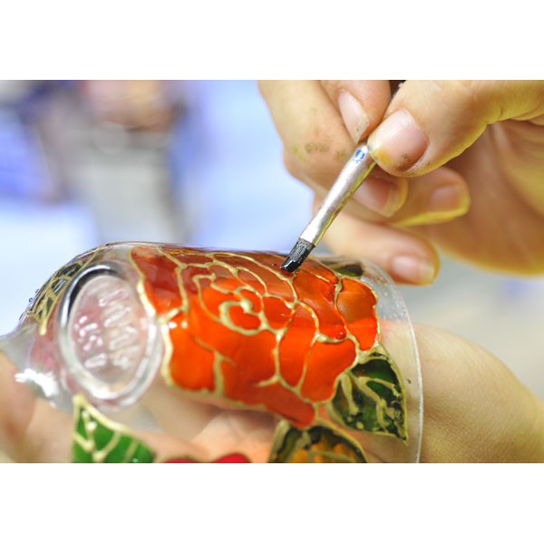 Màu vẽ thủy tinh dùng để trang trí cốc chén, kính, đồ thủy tinh các loại
