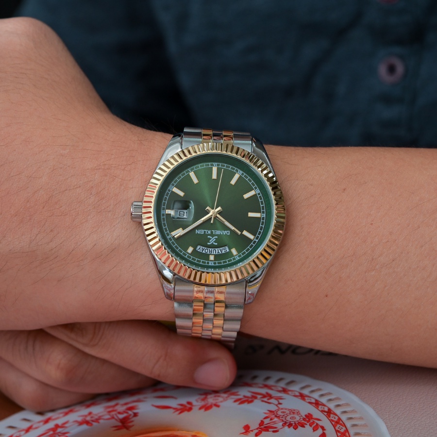 Đồng hồ nam chính hãng Daniel Klein DK.1.12861 chống nước, có lịch ngày thứ, kiểu dáng thể thao, dây thép không gỉ | BigBuy360 - bigbuy360.vn