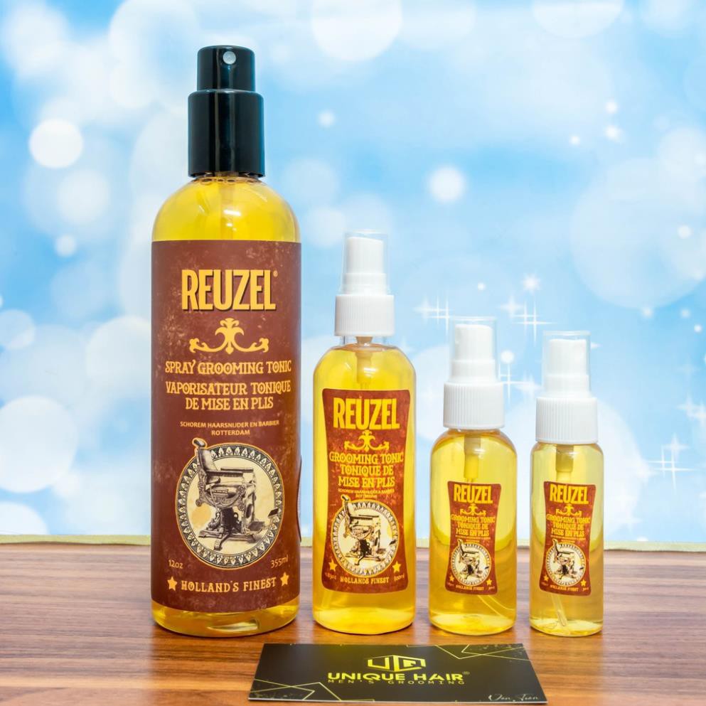 [CHÍNH HÃNG STORE HÀ NỘI] Xịt Dưỡng Cao Cấp Reuzel Grooming Tonic Siêu Tạo Phồng  30ml - 50ml - 100ml nhập khẩu Hà Lan