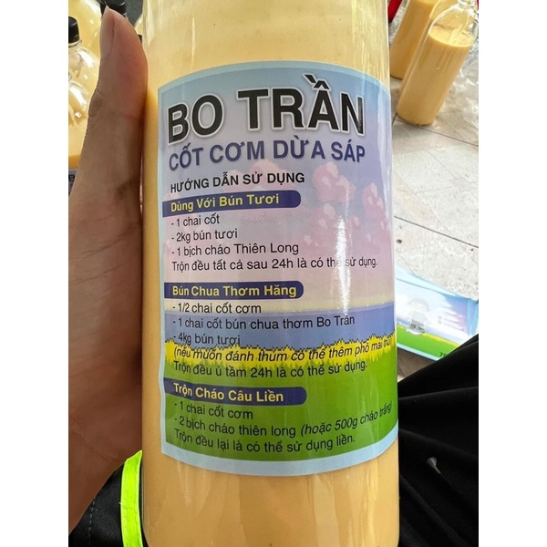 CỐT BÚN CHUA THƠM  CÂU CÁ- CỐT CƠM DỪA SÁP BO TRẦN - BÚN THÀNH PHẨM- ĐỒ CÂU TẤN LỘC