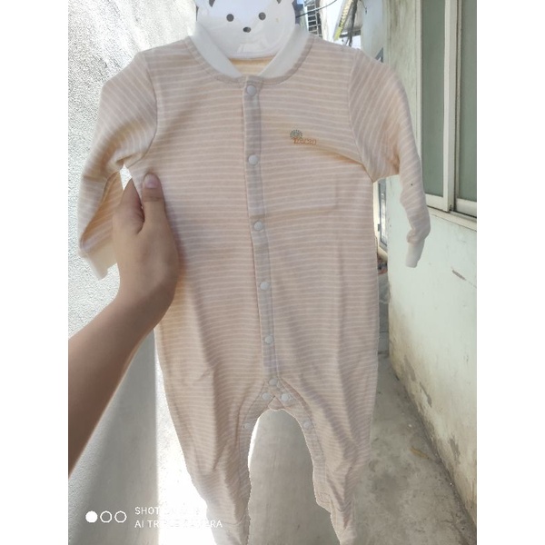 Sale_Body, bộ dài tay sơ sinh Yaki xịn đẹp cho bé