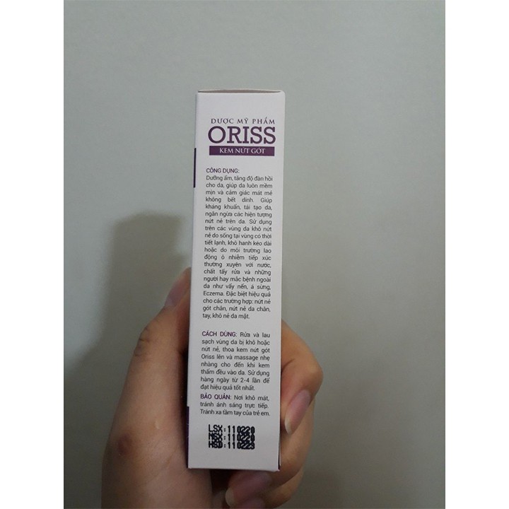 Kem Oriss Hỗ Trợ Điều Trị Nứt Gót Tuýp 30 Gram - Coastlinecare Pharmacy | BigBuy360 - bigbuy360.vn
