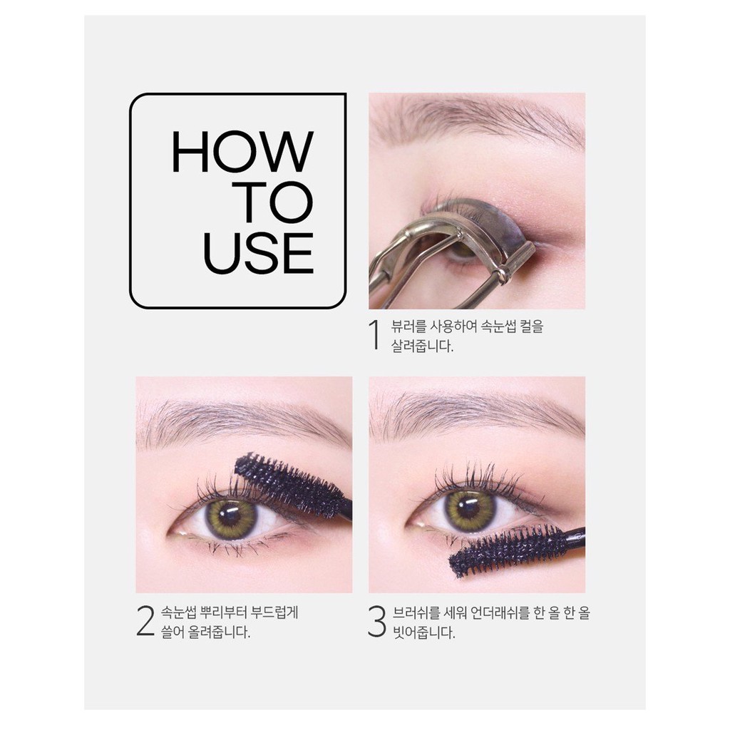 Mascara Chuốt Mi Dày Và Cong Tự Nhiên Karadium On The Top Fiber Mascara 10ml