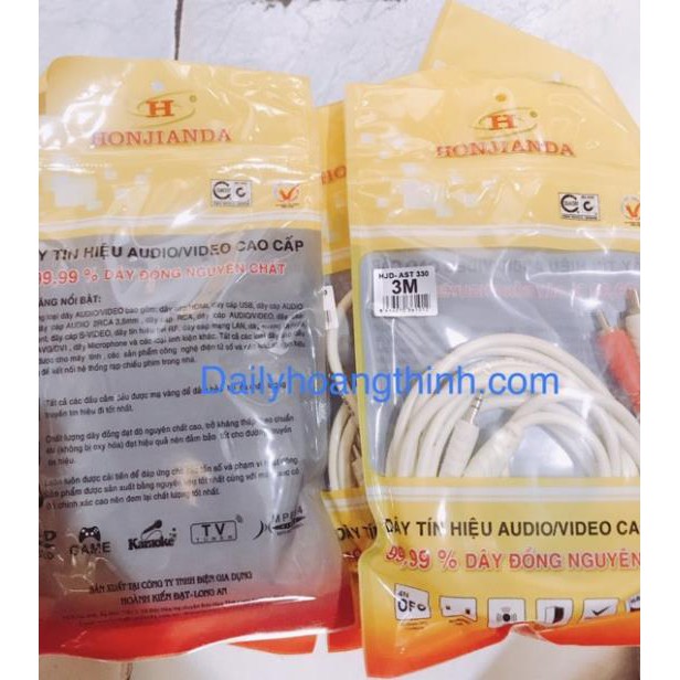 Dây 3ly ra Av 3m cao cấp