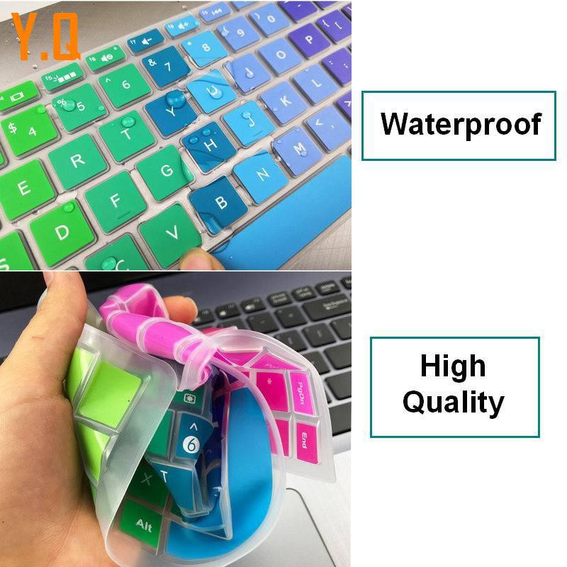 Ốp Lưng Kèm Bàn Phím Silicone Cho Laptop 15.6 Inch HP Pavilion Series Notebook Skin 15-cc707TX BF