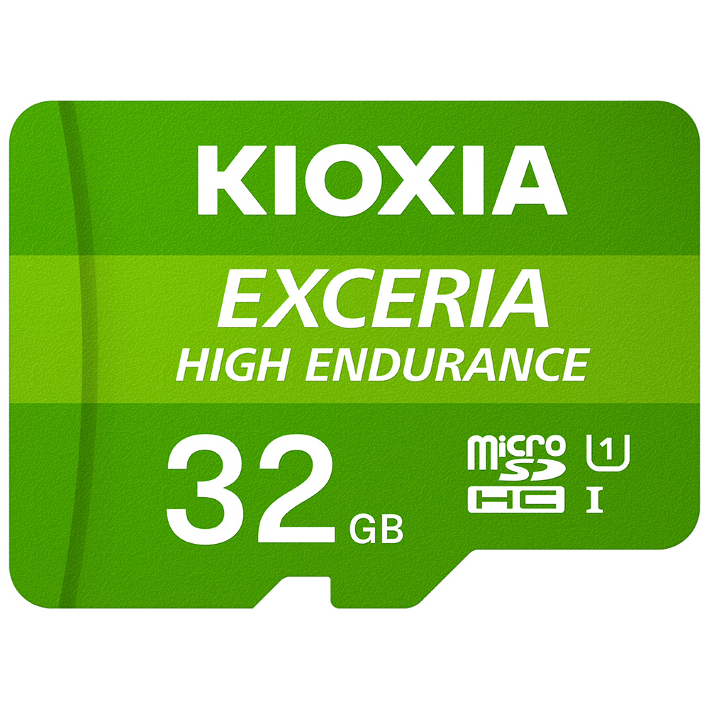 Thẻ nhớ MicroSD Kioxia Exceria High Endurance UHS-I U1&amp;U3 C10 100MB/s (Full HD &amp; 4K) có Adapter