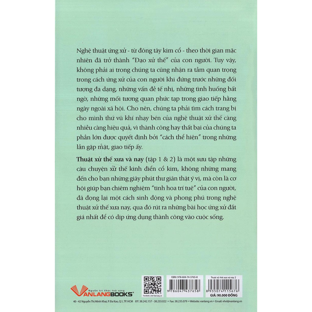 Sách - Thuật xử thế - Xưa và nay tập 2