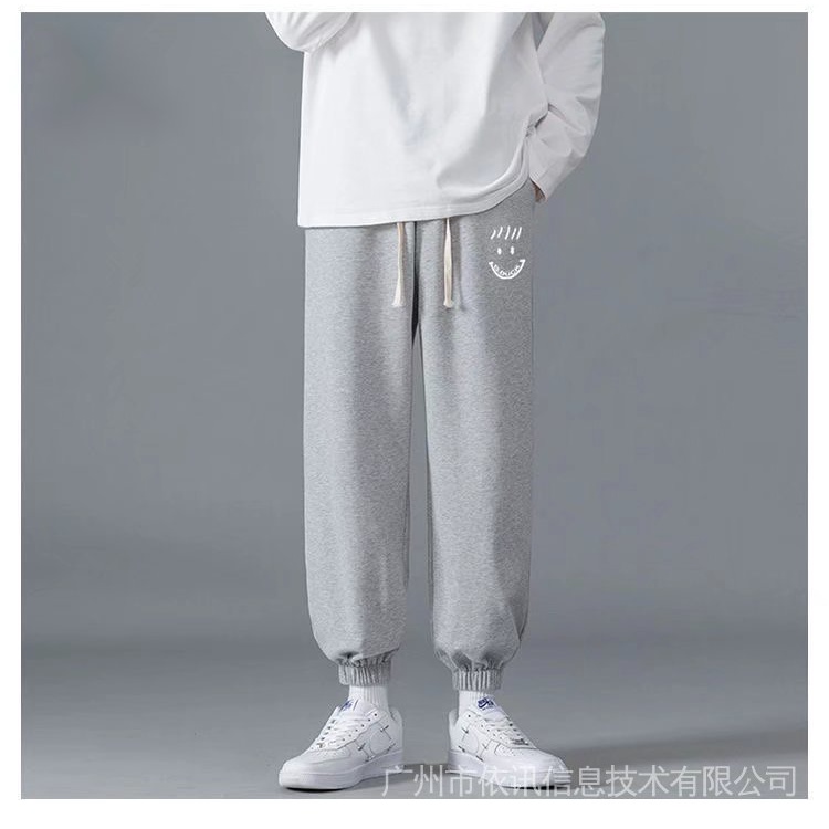 Quần Jogger Màu Đen Dáng Rộng d5 Năng Động Thời Trang Dành Cho Nam
