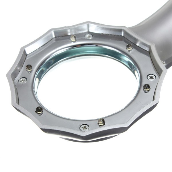 Kính lúp cầm tay 6X 💗𝑭𝑹𝑬𝑬𝑺𝑯𝑰𝑷💗 Kính lúp 65mm có đèn TH-600555