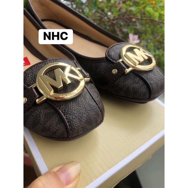 Giày Búp Bê Michael Kors Brown