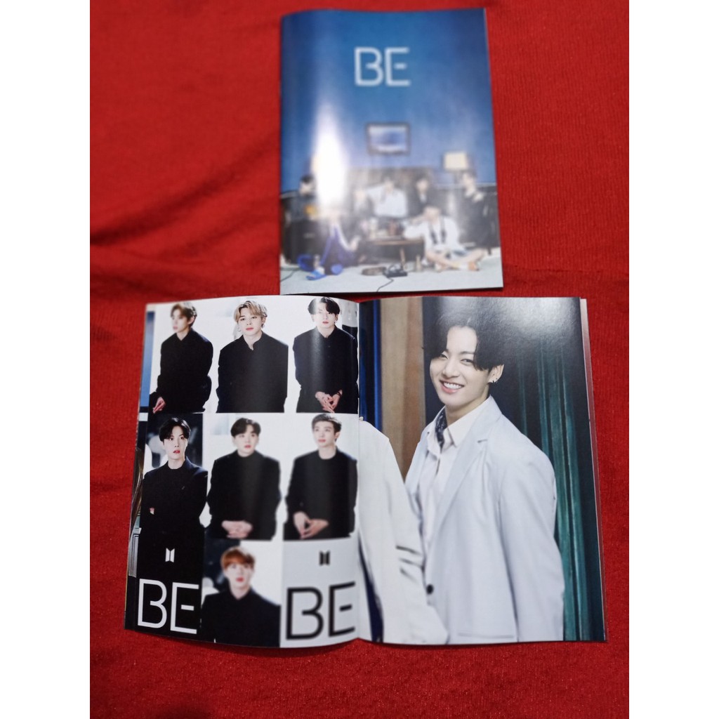 Photobook BTS ALBUM BE in FULL hình cuốn dày 32 trang